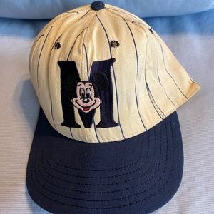 Vintage Mickey Mouse 6 panel baseball cap